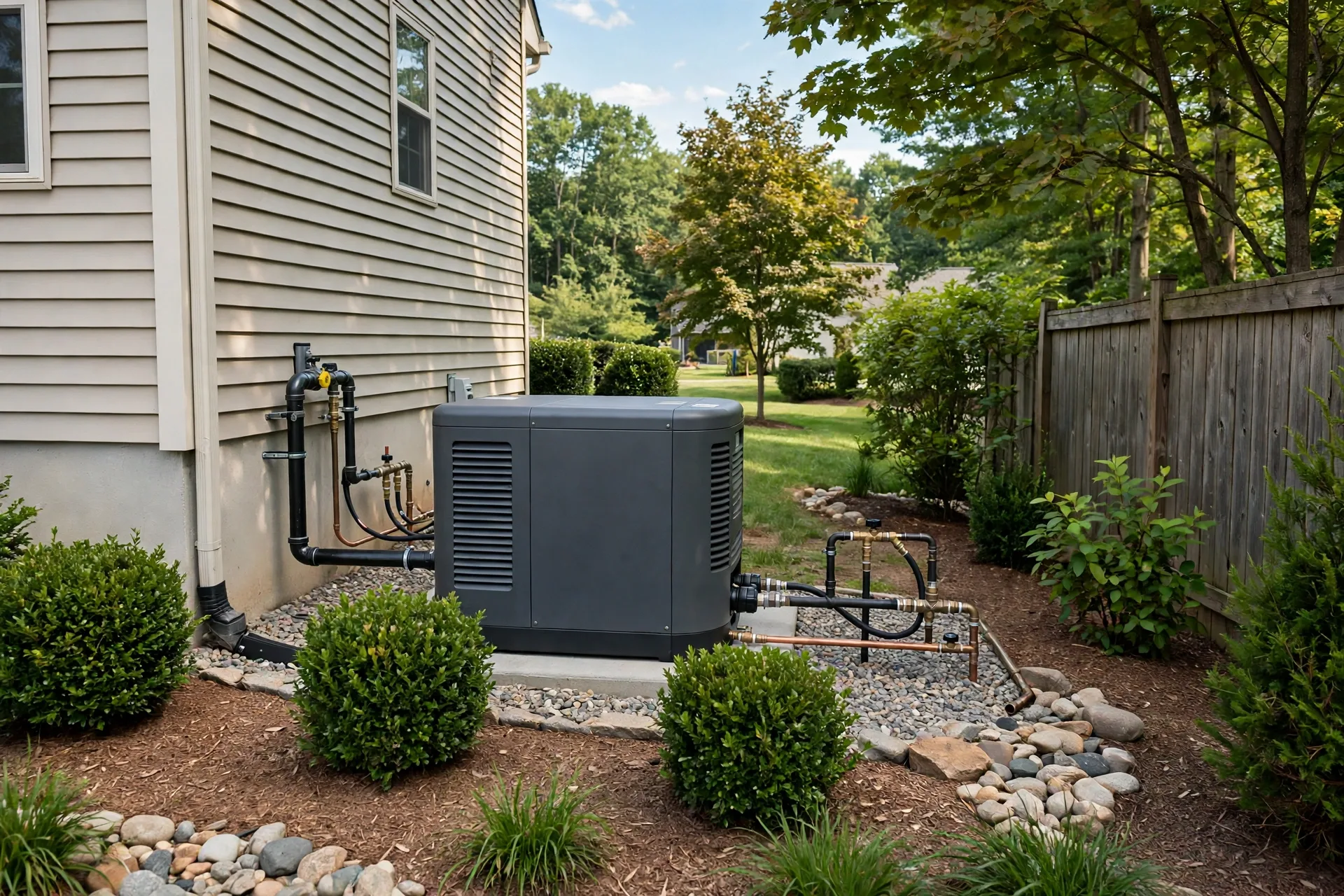 Dual Fuel Generator Installation — Dual Fuel Generator Installation in Kenilworth by Bowie Generator Company