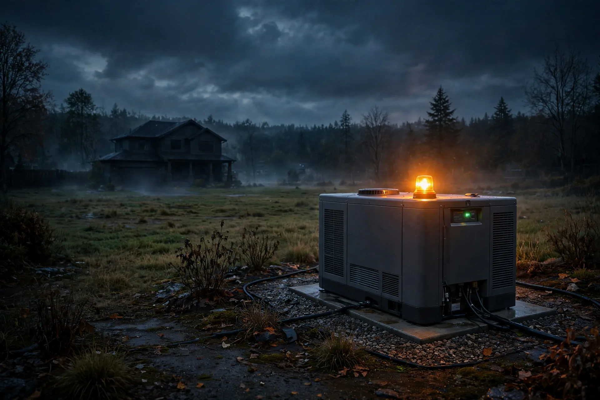 Before photo,  Emergency Generator Service in Somerset, by Bowie Generator Company