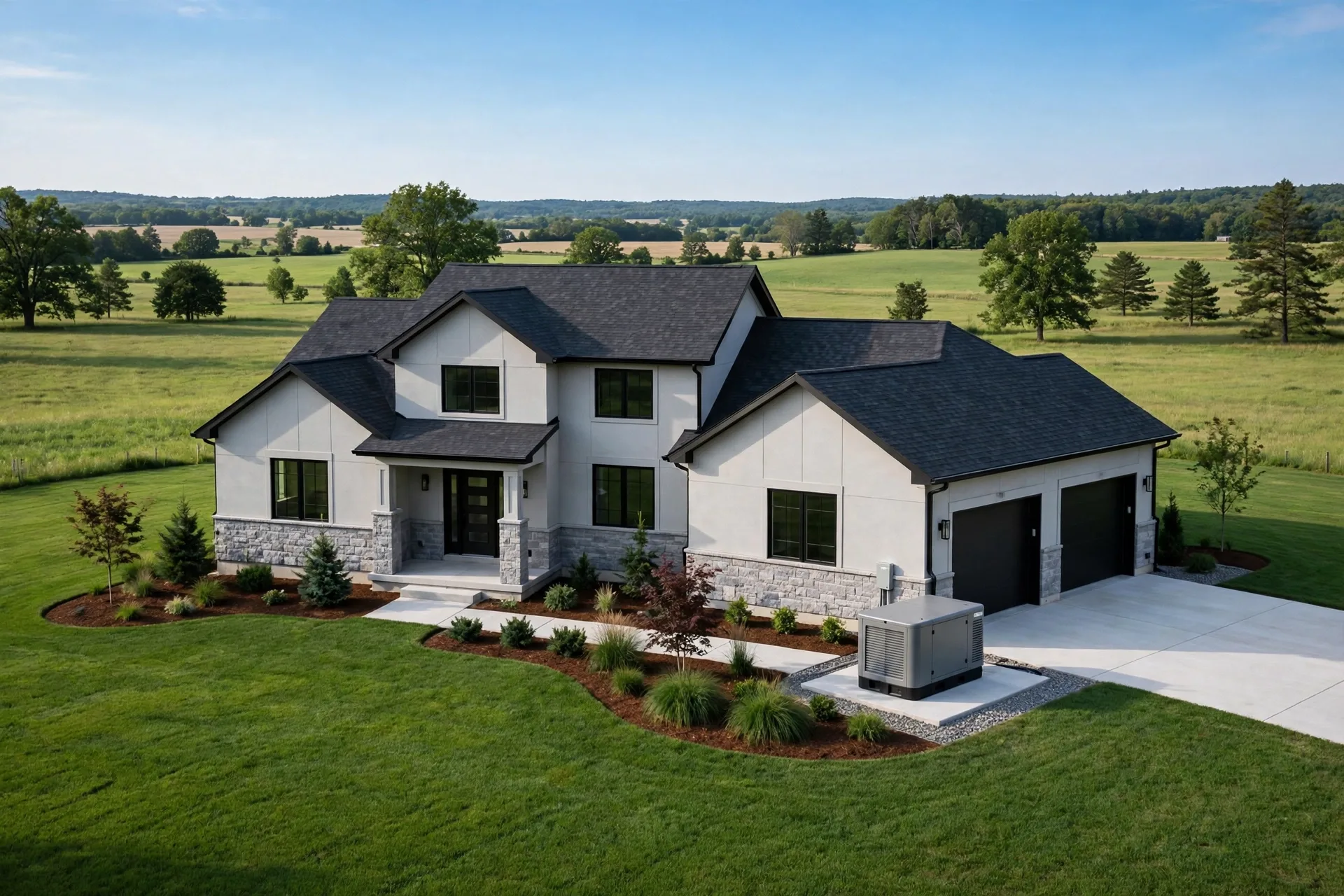 Generator Installation for New Construction — Generator Installation for New Construction in Mitchellville by Bowie Generator Company