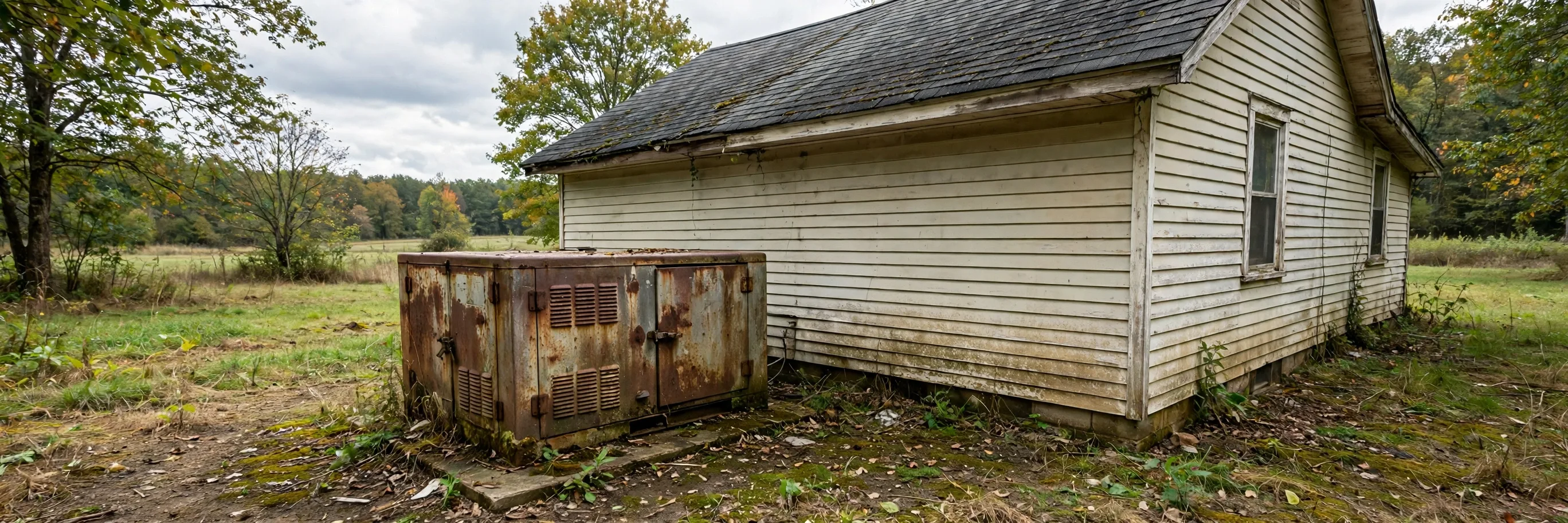 Before photo,  Generator Replacement and Upgrade in Heather Hills, by Bowie Generator Company