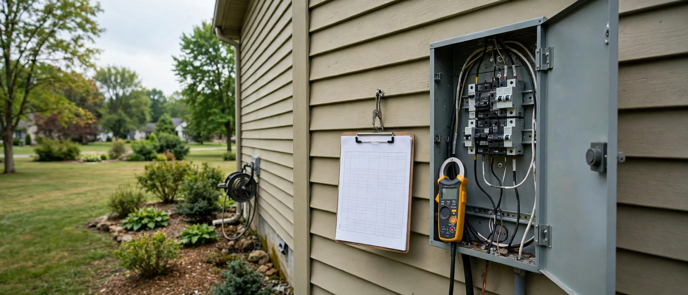 Before photo,  Generator Sizing and Load Assessment in Kenilworth, by Bowie Generator Company