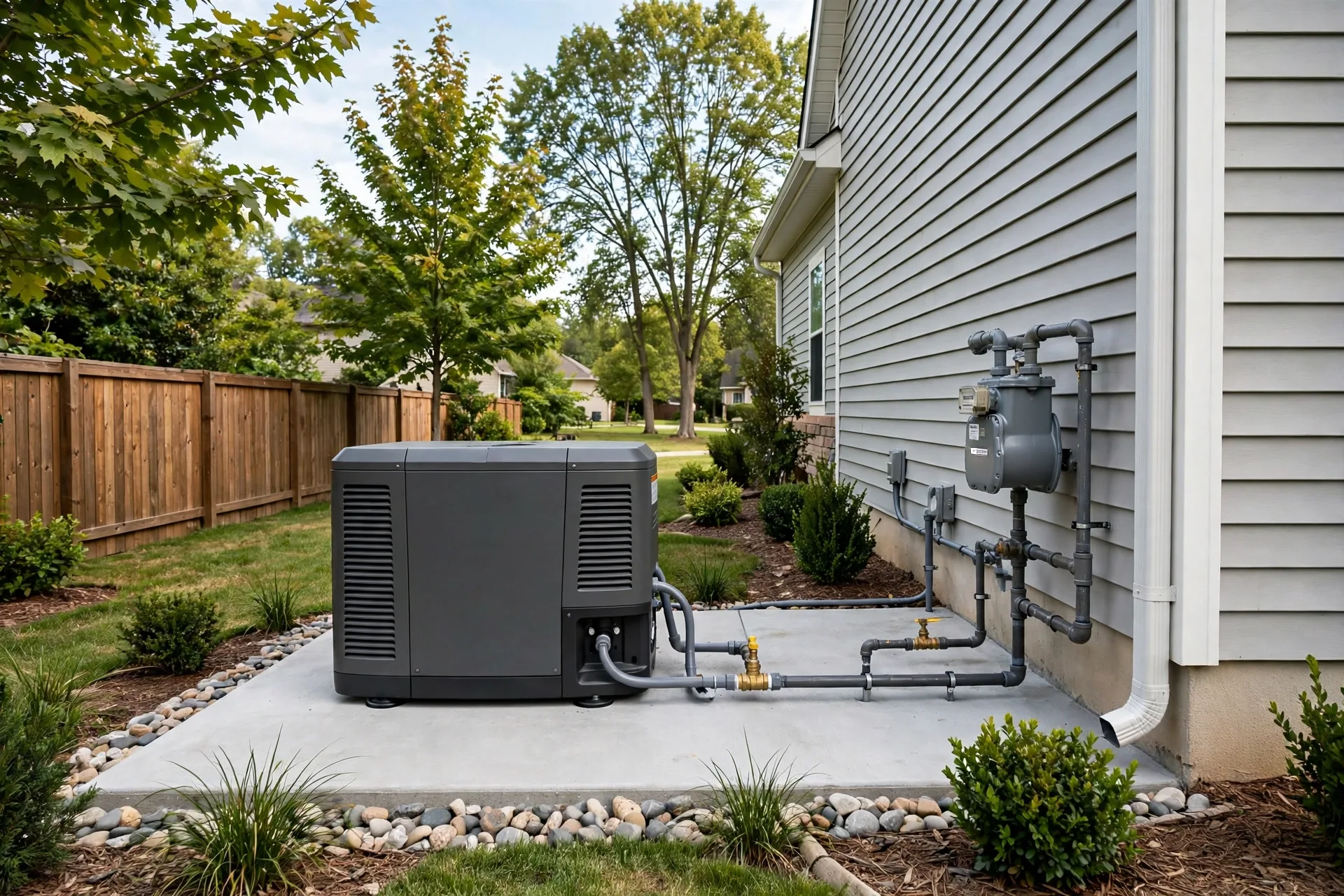 Natural Gas Generator Installation — Natural Gas Generator Installation in Somerset by Bowie Generator Company