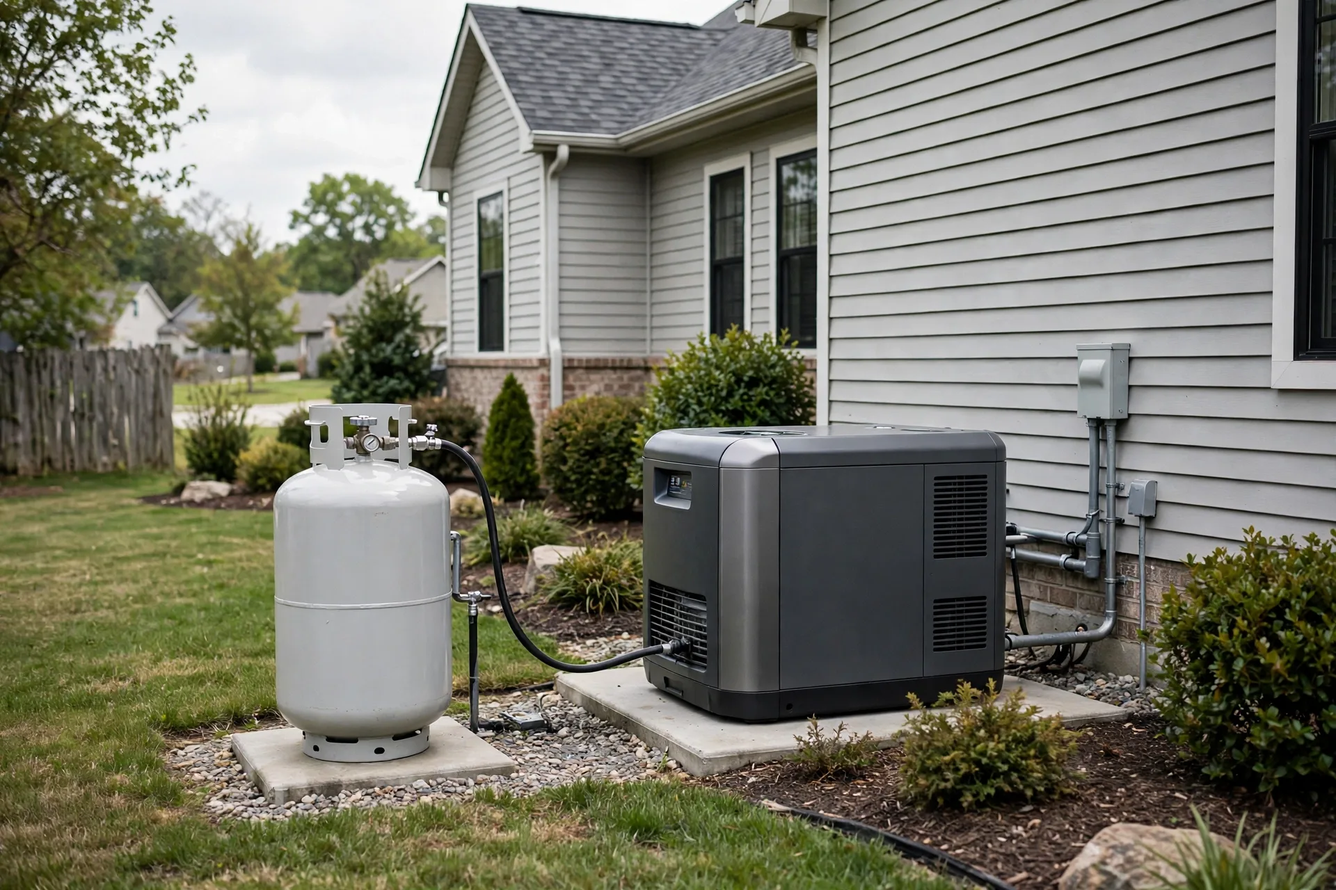 Propane Generator Installation — Propane Generator Installation in Tulip Grove by Bowie Generator Company